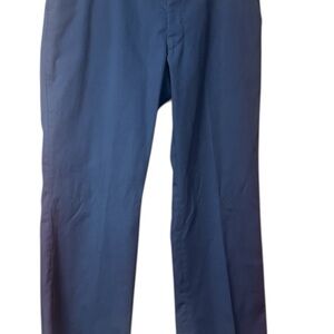 Men's Navy Straight-Leg Dress Pants